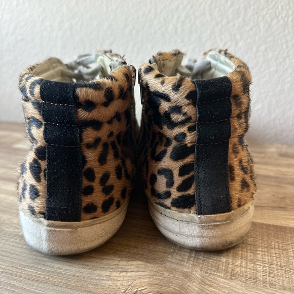 Golden goose leopard blue stripe sneaker! Only worn a few times! - Picture 2 of 9